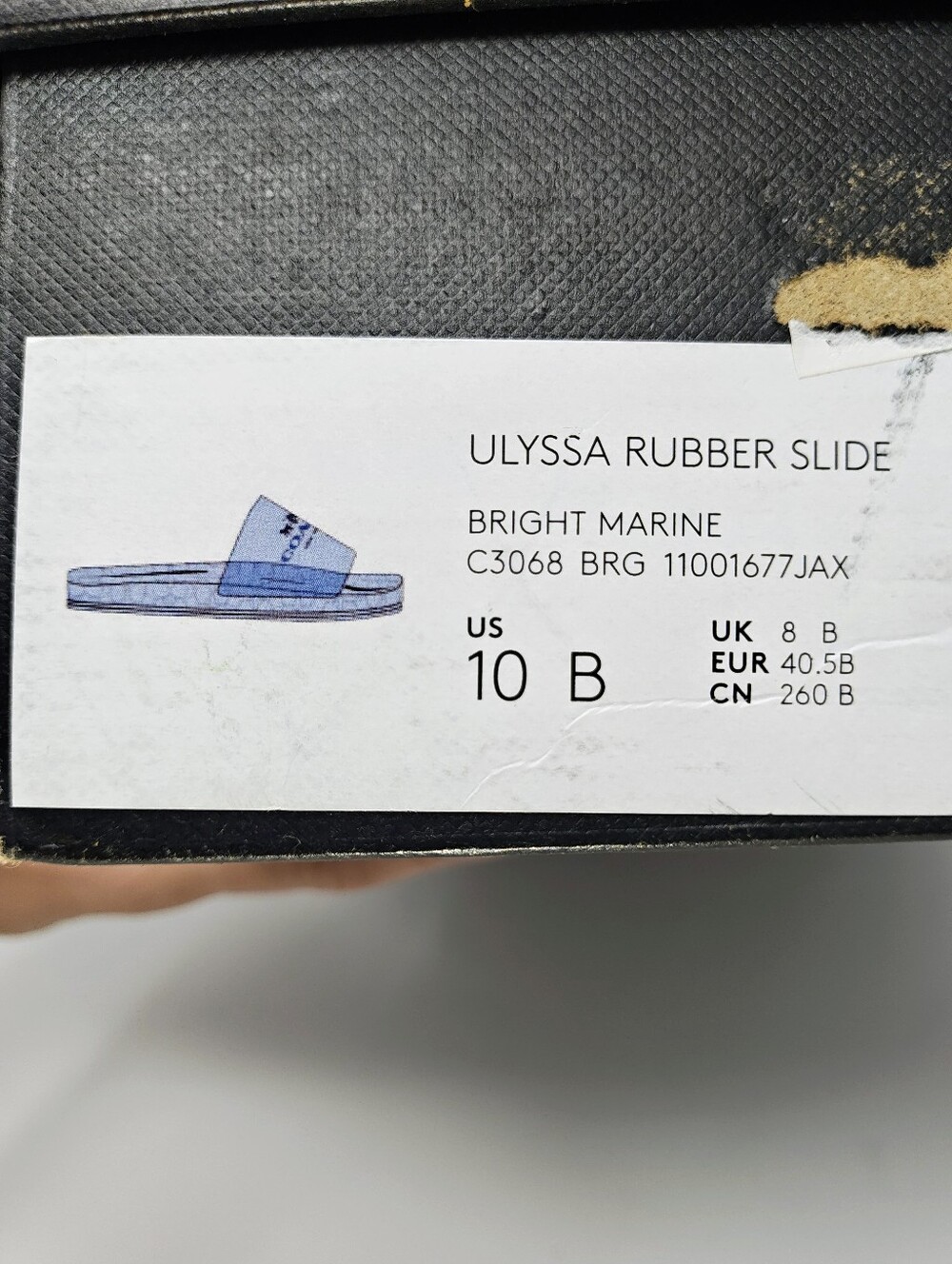 Coach Ulyssa Rubber Slides. Sz 10  Bright Auqa marine.  NWT - Picture 5 of 6